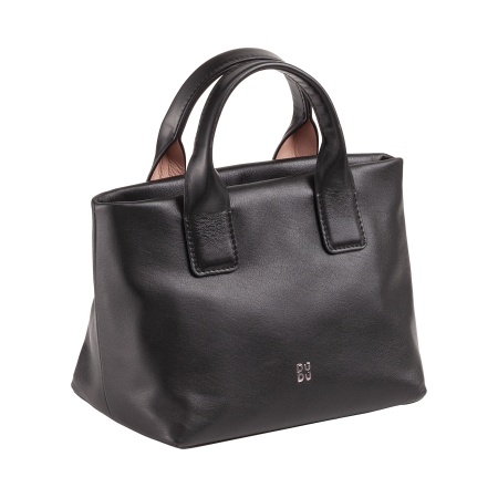 DUDU Borsa Donna Piccola a Tracolla in Vera Pelle, Borsa Mini Bag da Sera Elegante, 22 x 13 cm, Doppi Manici, Tracolla a Catena, Chiusura Zip - Img 2