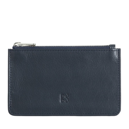 DUDU Porta Carte di Credito Uomo Donna in Pelle, Portafoglio Sottile Piccolo, 4 Porta Tessere Portacarte, con Chiusura a Cerniera - Img 2