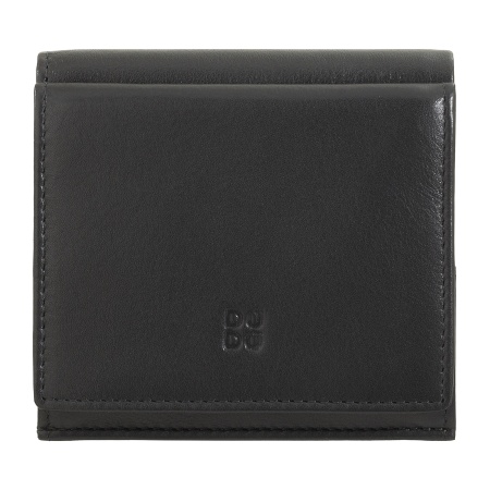 DUDU Portafoglio RFID di pelle multicolore porta carte e monete - Img 2