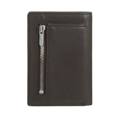 DUDU Portafoglio Uomo in Pelle Piccolo, Portafoglio Uomo Slim Compatto con Porta Carte di Credito, Porta Banconote Contanti, Zip Portamonete, con Protezione RFID - Img 3