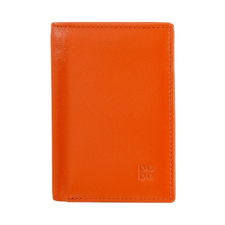 DUDU Portafoglio Uomo Slim in Pelle, Design Piccolo e Sottile, Porta Soldi e Carte Tessere, Portafogli Compatto con Patta e Finestra - Img 2