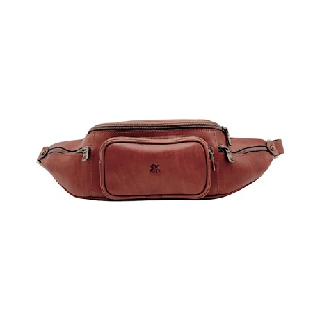 MARSUPIO IN PELLE LE ARTI MODELLO 5 TASCHE - Img 2