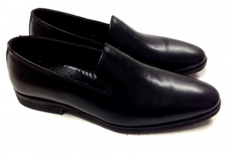 PANTOFOLE UOMO CHIUSE IN PELLE GAROFALO GIANBATTISTA ARTIGIANALI MADE IN ITALY - Img 2