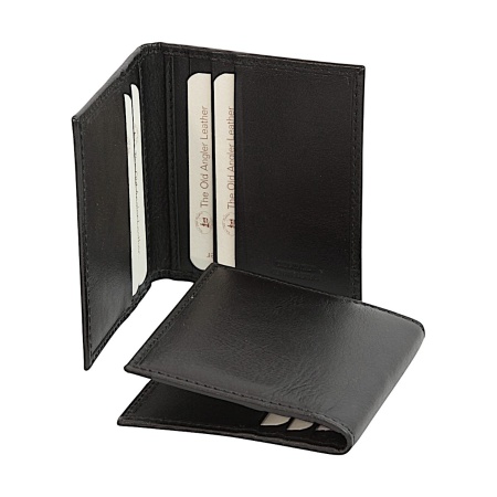 PORTA CARTE DI CREDITO IN PELLE A 8 POSTI CON RFID OLD ANGLER FIRENZE - Img 2