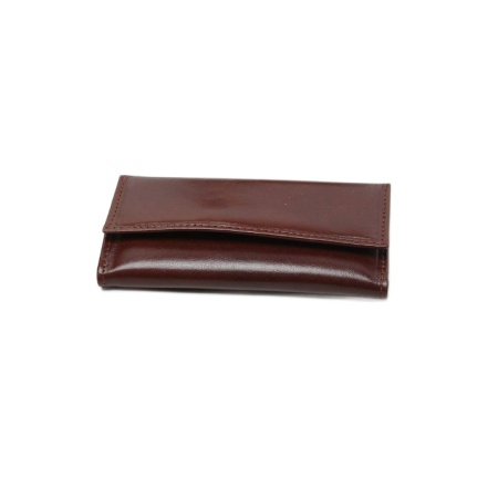 PORTACHIAVI IN PELLE A 8 GANCI 8x13 CM OLD ANGLER FIRENZE - Img 2