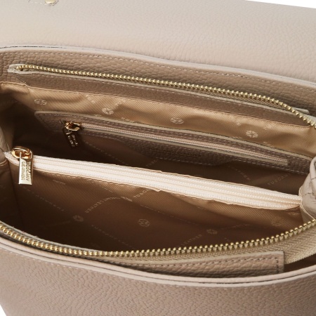 Silene - Borsa a mano in pelle convertibile a zaino - Img 6