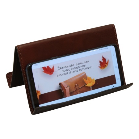 Supporto in pelle per ipad e iphone - Img 3