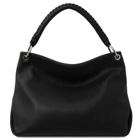 TL Bag - Borsa a spalla in pelle morbida - Img 3