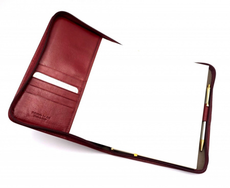 AGENDA GIORNALIERA IN PELLE CON ZIP LE ARTI 17x23 CM - Img 7