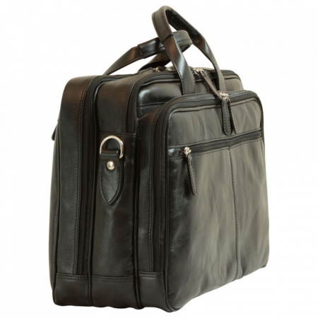 BORSA DA LAVORO IN PELLE OLD ANGLER FIRENZE - Img 3