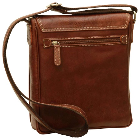 Borsa in pelle per I-Pad. Castagna - Img 2