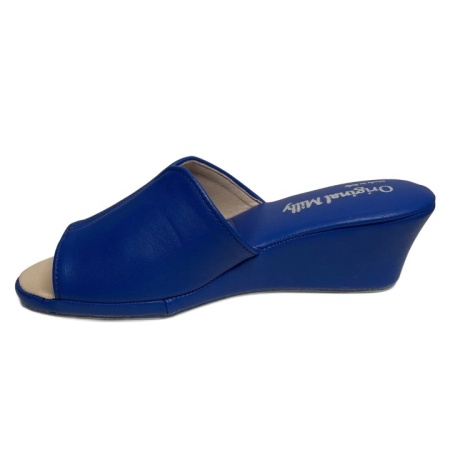 CIABATTA DONNA MILLY IN PELLE ARTIGIANALE MADE IN ITALY - Img 3