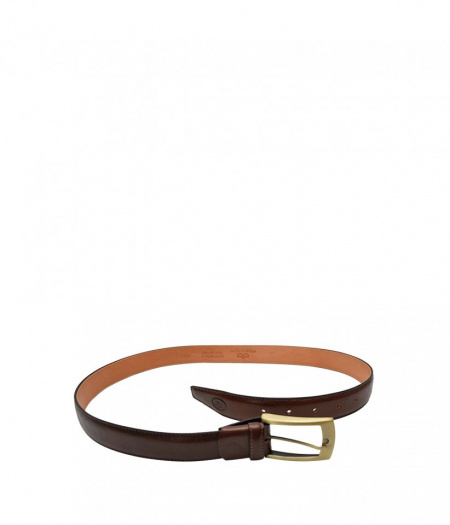 CINTURA UOMO 3 CM IN PELLE DI BERARDINO ARTIGIANALE MADE IN ITALY - Img 2
