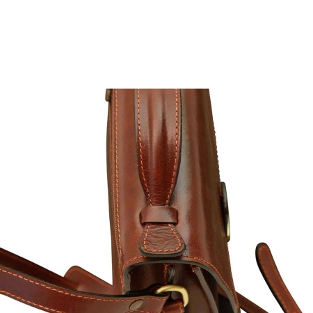 Classica II Borsa a tracolla. Marrone - Img 4