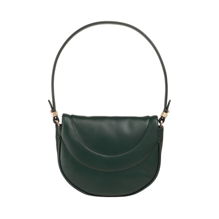 DUDU Borsa a Tracolla Spalla Donna in Pelle Trapuntata, Borsetta Piccola Elegante Imbottita con Patta, Spallina e Tracolla Removibili - Img 2