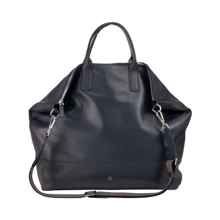DUDU Borsa Donna Grande Morbida in Pelle, Borsa a Tracolla Capiente con Cinghia Staccabile, Borsa a Mano con Due Manici e Chiusura Zip
