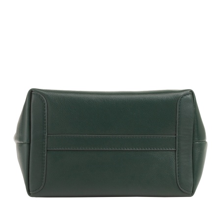 DUDU Borsa Donna Piccola a Tracolla in Vera Pelle, Borsa Mini Bag da Sera Elegante, 22 x 13 cm, Doppi Manici, Tracolla a Catena, Chiusura Zip - Img 6