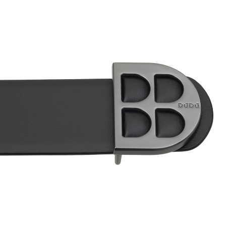 DUDU Cintura Uomo Reversibile in Vera Pelle Bicolore, Made in Italy, Double Face, H 35mm, con Fibbia Personalizzata - Img 4