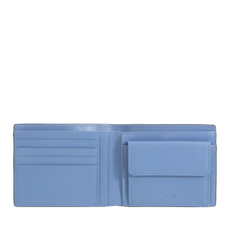 DUDU Portafoglio da Uomo RFID in Pelle Stampata Classico con Portamonete – Elegante, Compatto, con Scomparti per Carte e Banconote - Img 2