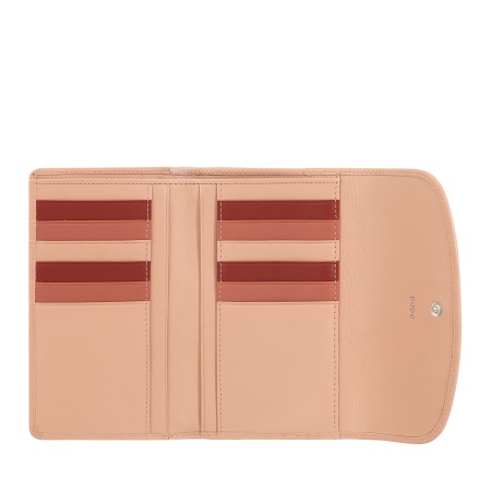 DUDU Portafoglio Donna in Pelle Morbida Colorata, Borsello con Portamonete a Cerniera, 12 Porta Carte Tessere, Multicolore - Img 3