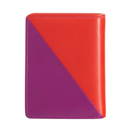 DUDU Portafoglio Donna Piccolo di Pelle Colorata Porta Carte e Tessere con Portamonete Zip e Bottone - Img 3