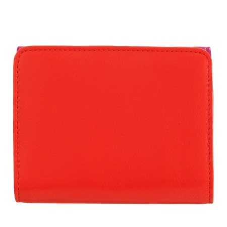 DUDU Portafoglio donna piccolo RFID in pelle multicolore Colorful - Img 3