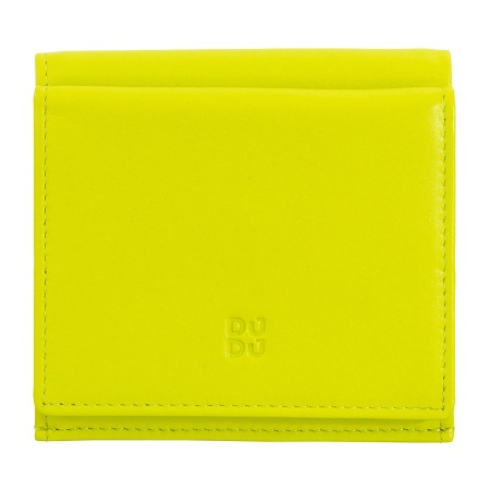 DUDU Portafoglio RFID di pelle multicolore porta carte e monete - Img 2