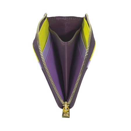 DUDU Portafoglio Uomo in Pelle con Cerniera, Portafogli Donna Piccolo Compatto, Zip Esterna, Porta Monete e Carte Tessere - Img 4