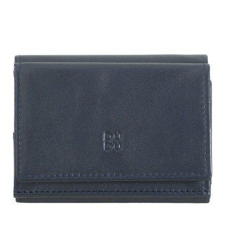 DUDU Portafoglio Uomo Piccolo in Pelle, Portafogli Donna, Design Compatto con Portamonete Porta Banconote e Carte - Img 2