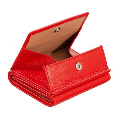 DUDU Portafoglio Uomo Piccolo in Pelle, Portafogli Donna, Design Compatto con Portamonete Porta Banconote e Carte - Img 4