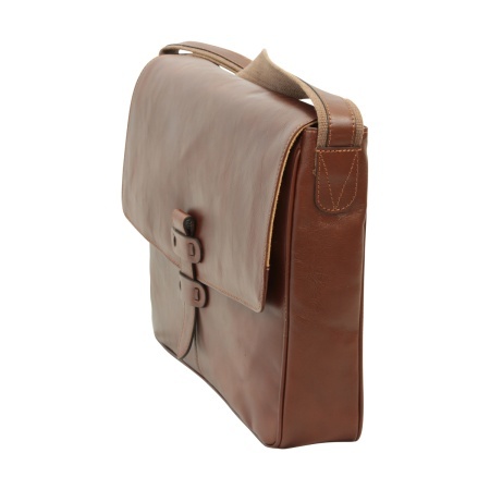 Messenger in pelle marrone - Img 4