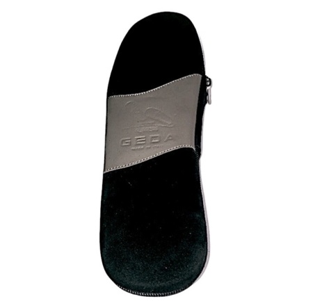 PANTOFOLE UOMO IN CAMOSCIO DA VIAGGIO GEDA MADE IN ITALY - Img 6