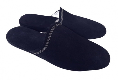 PANTOFOLE UOMO IN CROSTA SCAMOSCIATA MAGNUS MADE IN ITALY - Img 6
