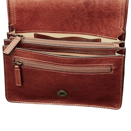 POCHETTE UOMO IN PELLE OLD ANGLER FIRENZE - Img 4