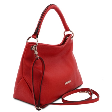 TL Bag - Borsa a spalla in pelle morbida - Img 2
