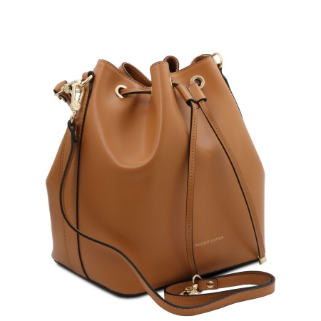 Vittoria - Borsa secchiello in pelle - Img 2