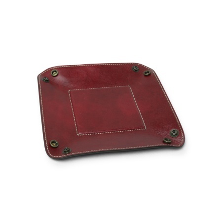 Vuotatasche in pelle - rosso - Img 2