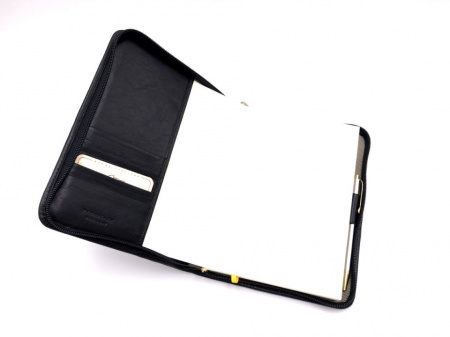 AGENDA GIORNALIERA IN PELLE CON ZIP LE ARTI 17x23 CM - Img 9
