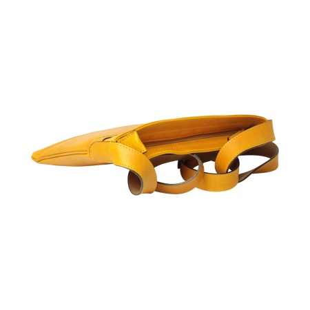 Borsa a tracolla - giallo ocra - Img 3