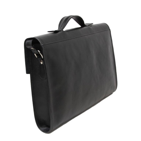 Borsa da uffico in pelle-nero - Img 4