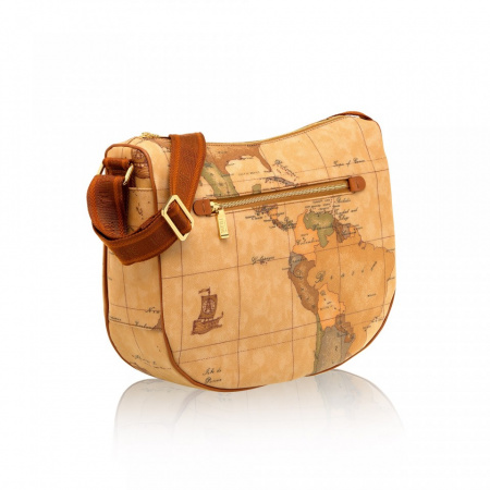 BORSA DONNA TRACOLLA A MEZZALUNA MEDIA ALVIERO MARTINI PRIMA CLASSE - Img 2