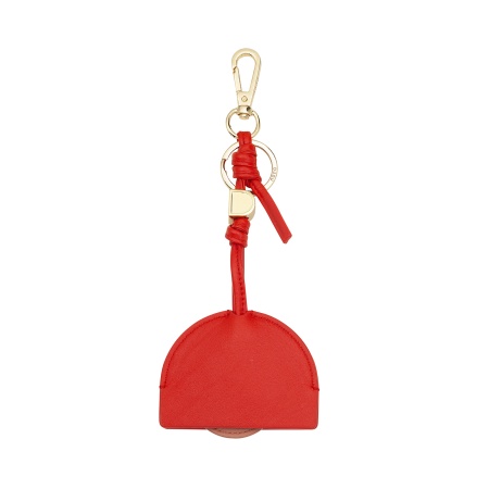 DUDU Portachiavi per AirTag in Pelle, Custodia Compatibile Apple Air Tag, Portatile, con Moschettone - Img 2
