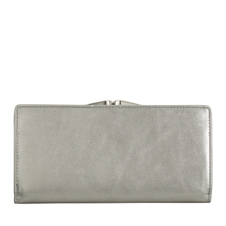 DUDU Portafoglio Donna Grande Vera Pelle con Protezione RFID, Porta Carte di Credito con Portamonete Borsellino Clic Clac, Portafogli Porta Banconote Colorato - Img 2