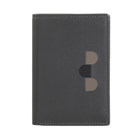 DUDU Portafoglio Uomo in Pelle Piccolo, Portafoglio Uomo Slim Compatto con Porta Carte di Credito, Porta Banconote Contanti, Zip Portamonete, con Protezione RFID