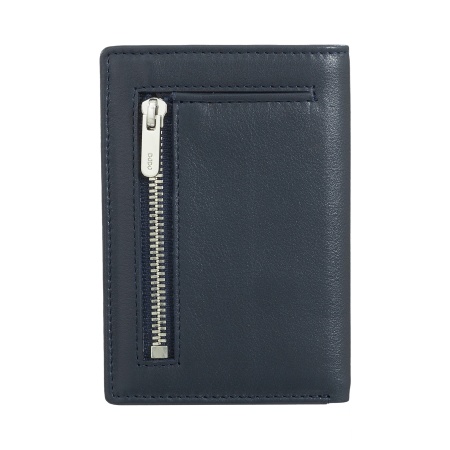 DUDU Portafoglio Uomo in Pelle Piccolo, Portafoglio Uomo Slim Compatto con Porta Carte di Credito, Porta Banconote Contanti, Zip Portamonete, con Protezione RFID - Img 3