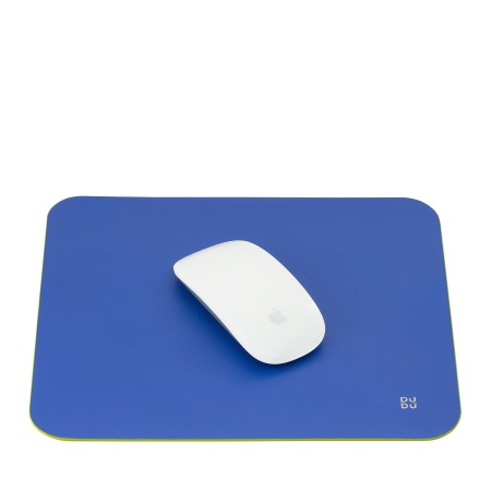 DUDU Tappetino per Mouse Morbido in Pelle, Sottile, di Design, 25x22 cm, Antiscivolo, Mouse Pad da Scrivania, Colorato - Img 3