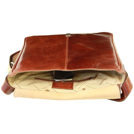 Messenger in Pelle. Marrone - Img 3