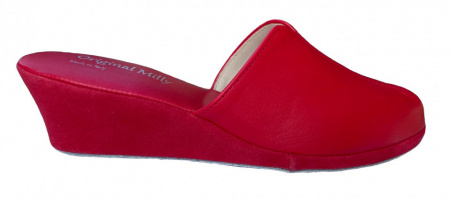 PANTOFOLA DONNA MILLY IN PELLE ARTIGIANALE MADE IN ITALY - Img 5