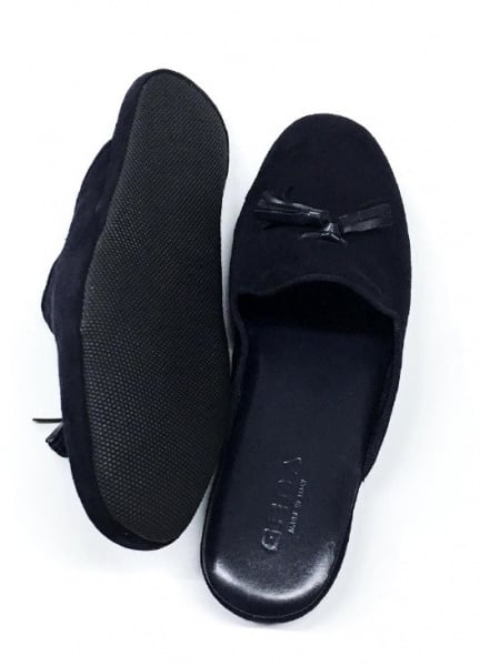 PANTOFOLE UOMO IN CAMOSCIO GEDA MADE IN ITALY - Img 2