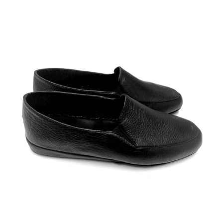 PANTOFOLE UOMO MOCASSINO IN PELLE MAGNUS MADE IN ITALY - Img 3